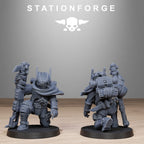 Tarion Hunters- 10Minis, Designed by StationForge with gratis Basis