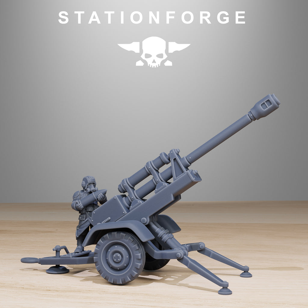 GrimGuard Tankette, whole Set, Tabletop Miniatures, Designed by StationForge with gratis Bases