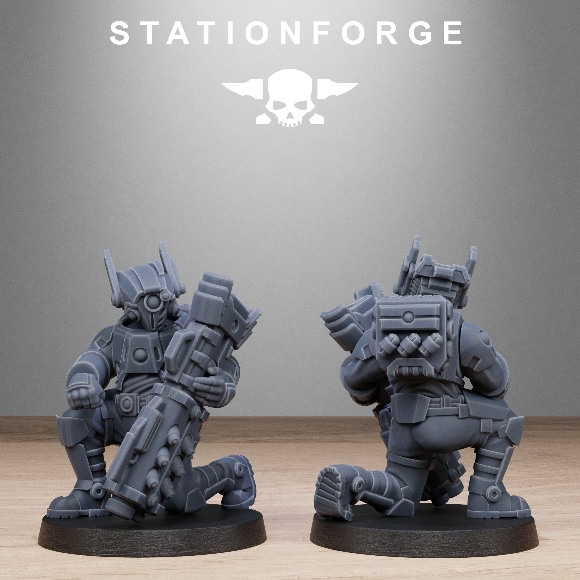 Tarion Heavy Infantry- 10Minis, Designed by StationForge with gratis Basis