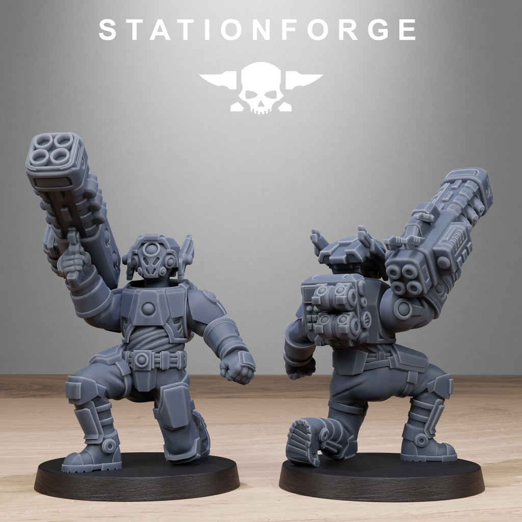 Tarion Heavy Infantry- 10Minis, Designed by StationForge with gratis Basis