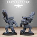 Tarion Heavy Infantry- 10Minis, Designed by StationForge with gratis Basis