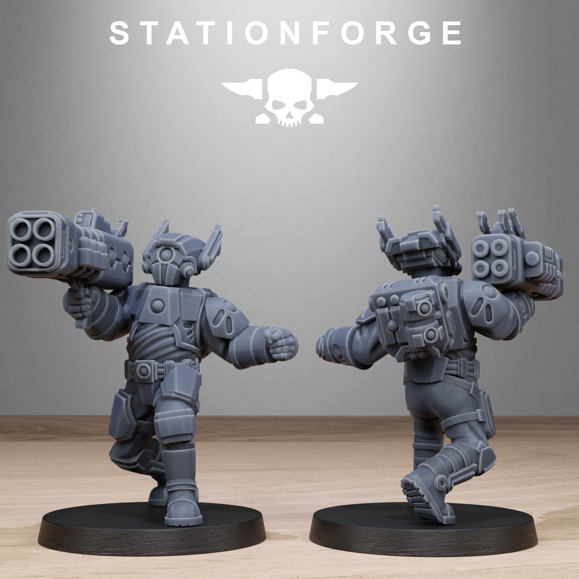 Tarion Heavy Infantry- 10Minis, Designed by StationForge with gratis Basis
