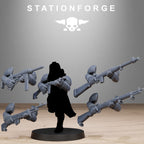 Freeguard American Weapon Pack, Bits/full Set, Designed by StationForge