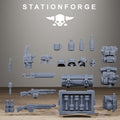 GrimGuard Bits part 2, Tabletop Miniature Bits, Designed by StationForge