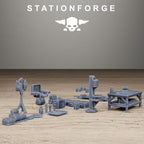 Grimguard Medical Bit Kits, Tabletop Miniature Bits, Designed by StationForge