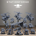 Orkaz Starter Set, Tabletop Miniatures, Designed by StationForge with gratis Bases