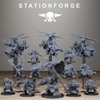 Orkaz Starter Set, Tabletop Miniatures, Designed by StationForge with gratis Bases