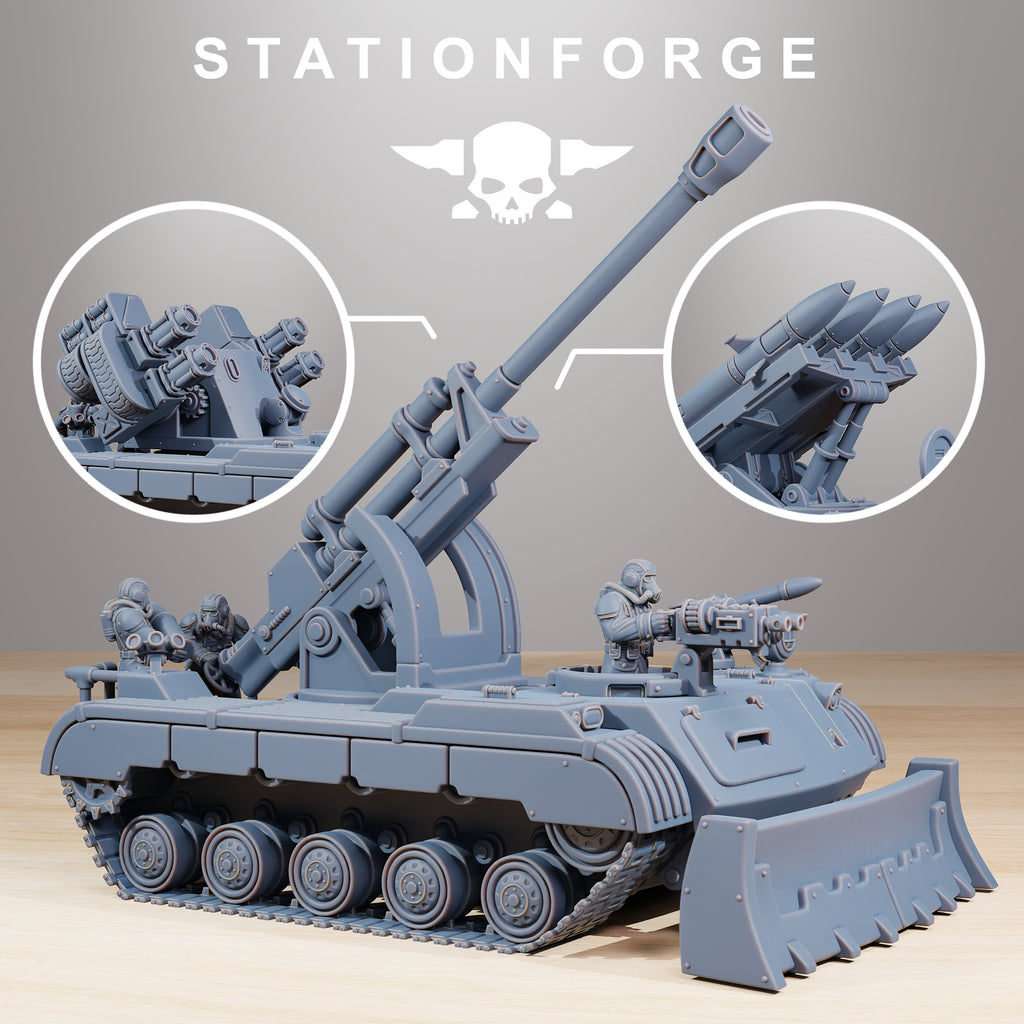 GrimGuard MA Builder Kit, Tabletop Miniatures, Designed by StationForge with gratis Bases