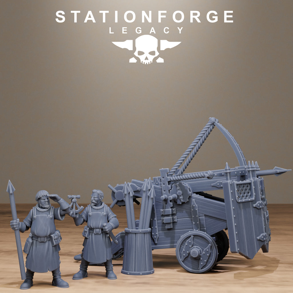 Thorncrest Ballista from StationForgeLegacy/ TabketopMiniatures +Gratis Base