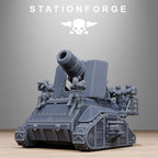 Freeguard Artillery Mini Tank, full Set- Tabletop Miniature, Designed by StationForge with gratis Base