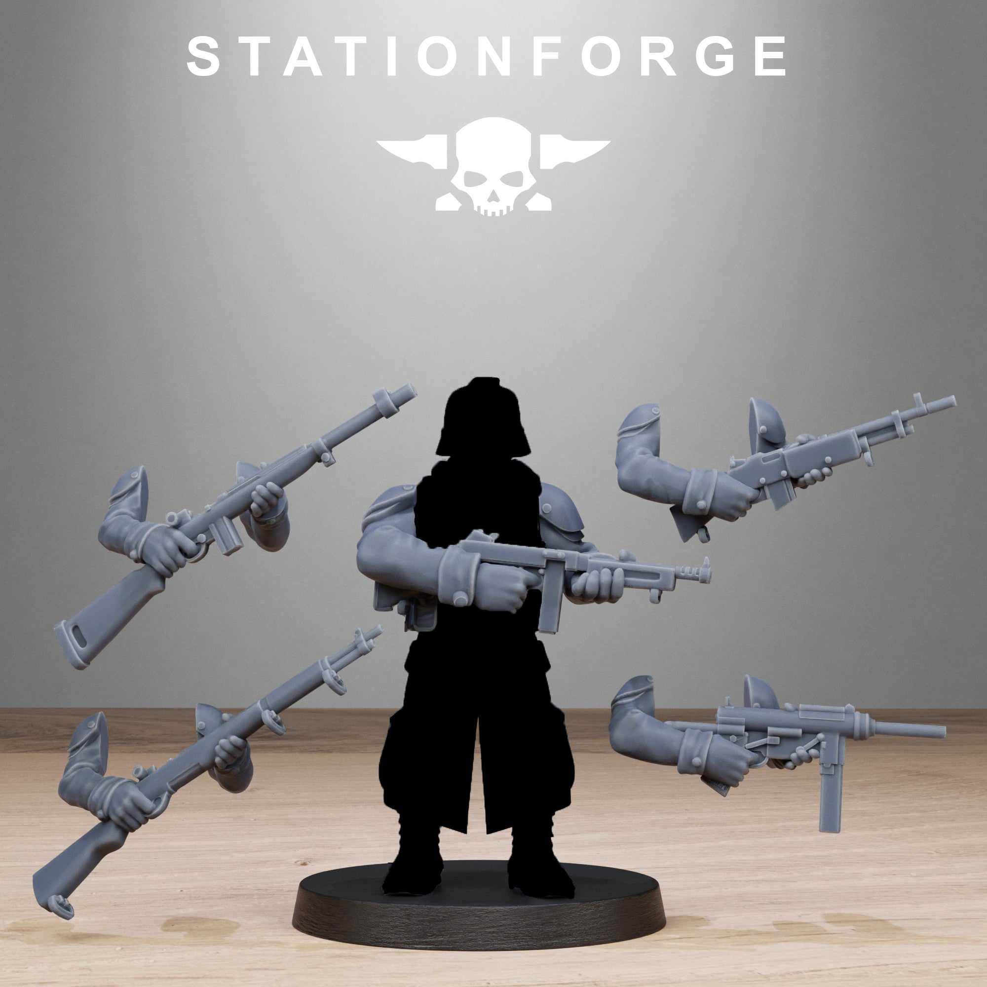 Freeguard American Weapon Pack, Bits/full Set, Designed by StationForge