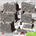 INDUSTRIAL RUINS by Txarli Factory, PLA Terrain