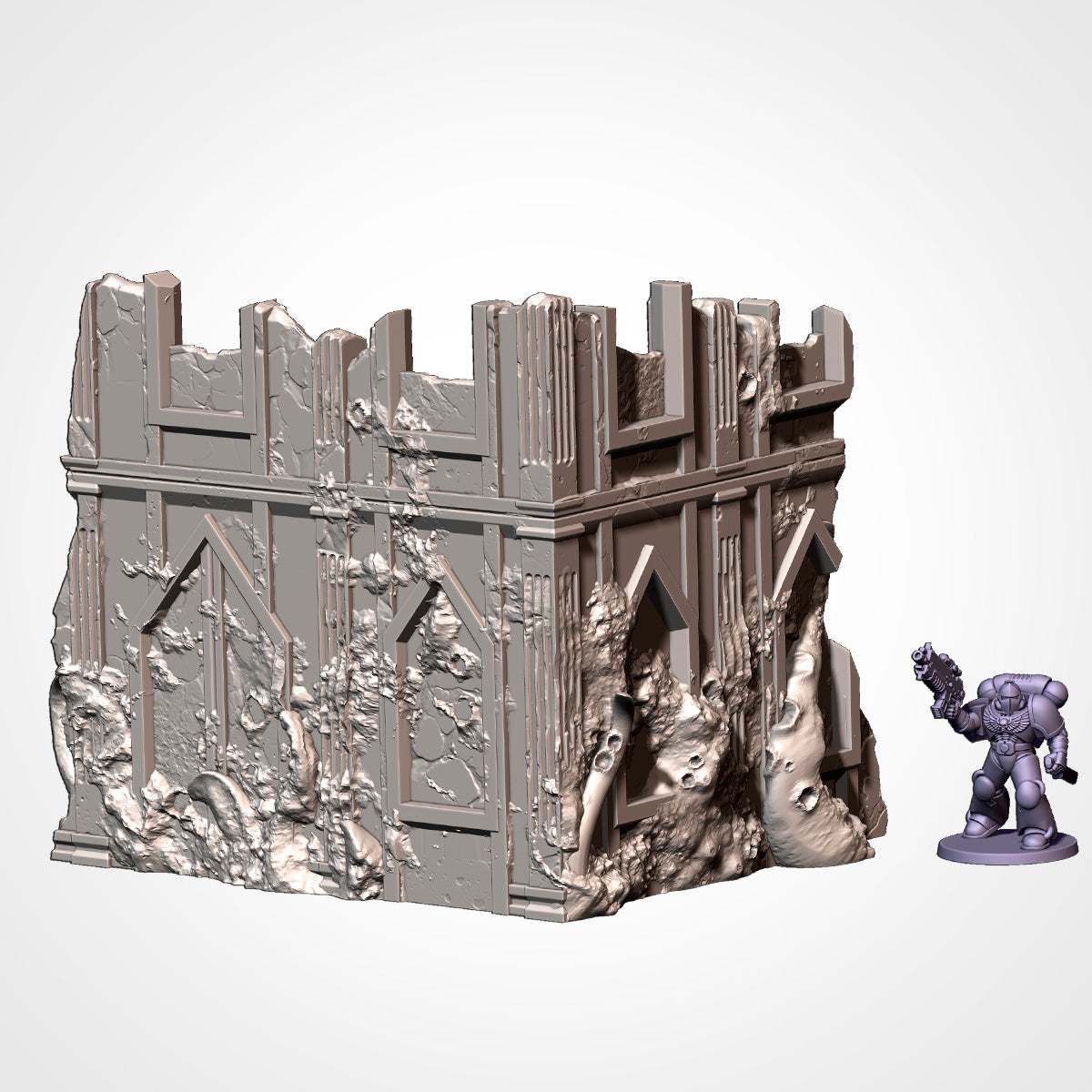 INDUSTRIAL RUINS by Txarli Factory, PLA Terrain