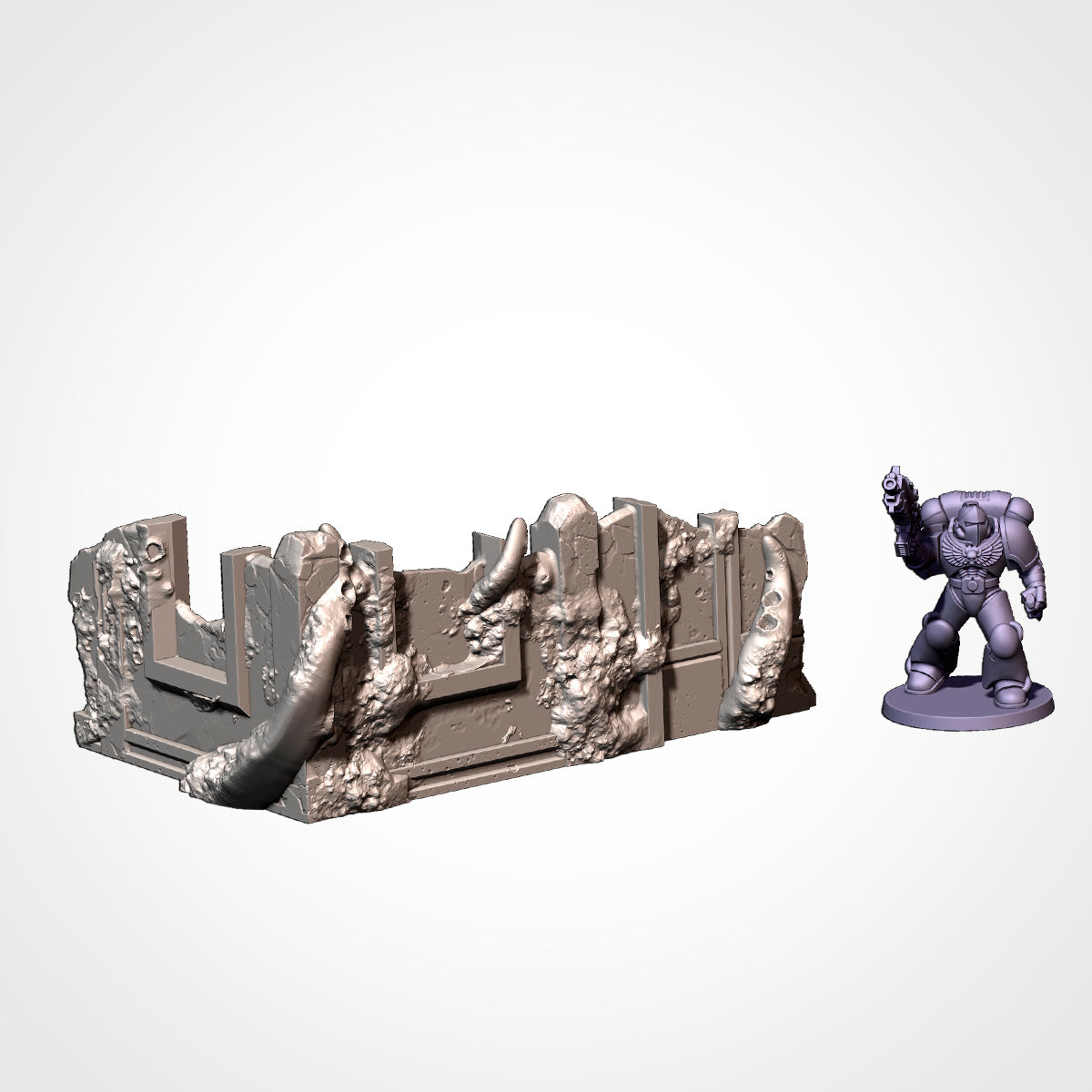 INDUSTRIAL RUINS by Txarli Factory, PLA Terrain
