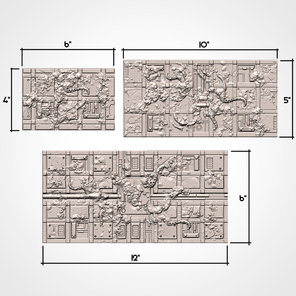 INDUSTRIAL RUINS by Txarli Factory, PLA Terrain