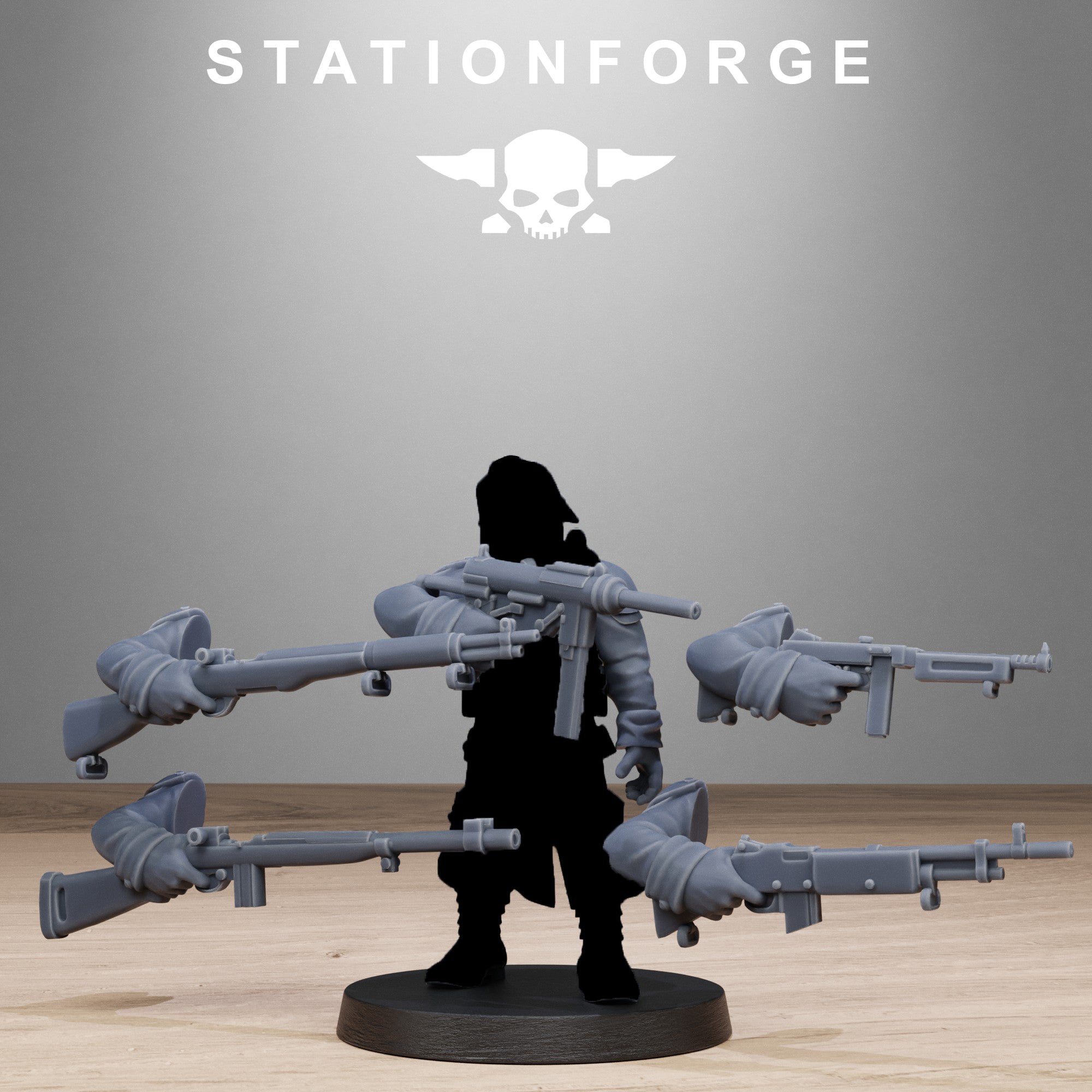 Freeguard American Weapon Pack, Bits/full Set, Designed by StationForge