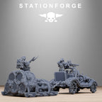 Corrupted Bloody Convoy, full Set- Tabletop Miniatures, Designed by StationForge with gratis Bases