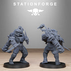 Tarion Hunters- 10Minis, Designed by StationForge with gratis Basis