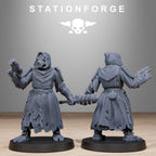 Scavengers Executioners- 10 Tabletop Miniatures, Designed by StationForge with gratis Bases