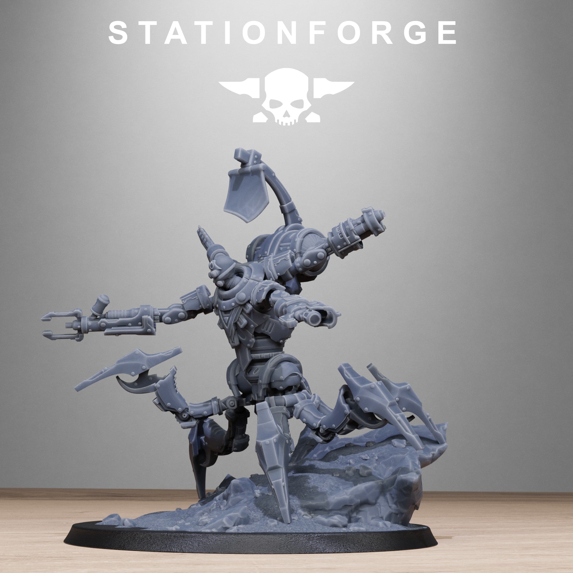 Astronet Executor- Tabletop Miniature, Designed by StationForge with Bases