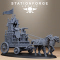 Thorncrest Carriage from StationForgeLegacy Tabletop Miniatur +Gratis Base