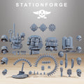 GrimGuard Bits part 1, Tabletop Miniature Bits, Designed by StationForge