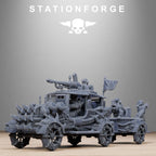 Corrupted Bloody Convoy, full Set- Tabletop Miniatures, Designed by StationForge with gratis Bases