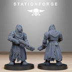 Scavengers Executioners- 10 Tabletop Miniatures, Designed by StationForge with gratis Bases