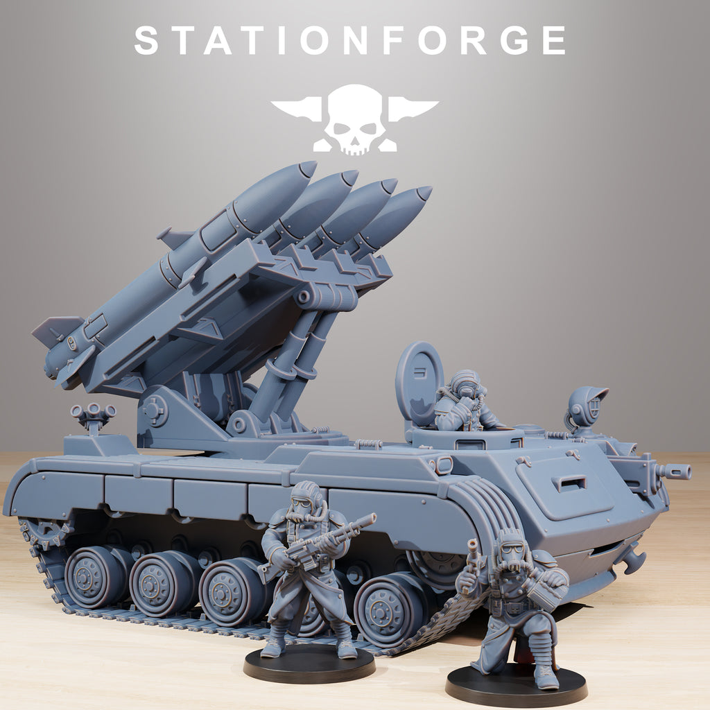 GrimGuard MA Builder Kit, Tabletop Miniatures, Designed by StationForge with gratis Bases