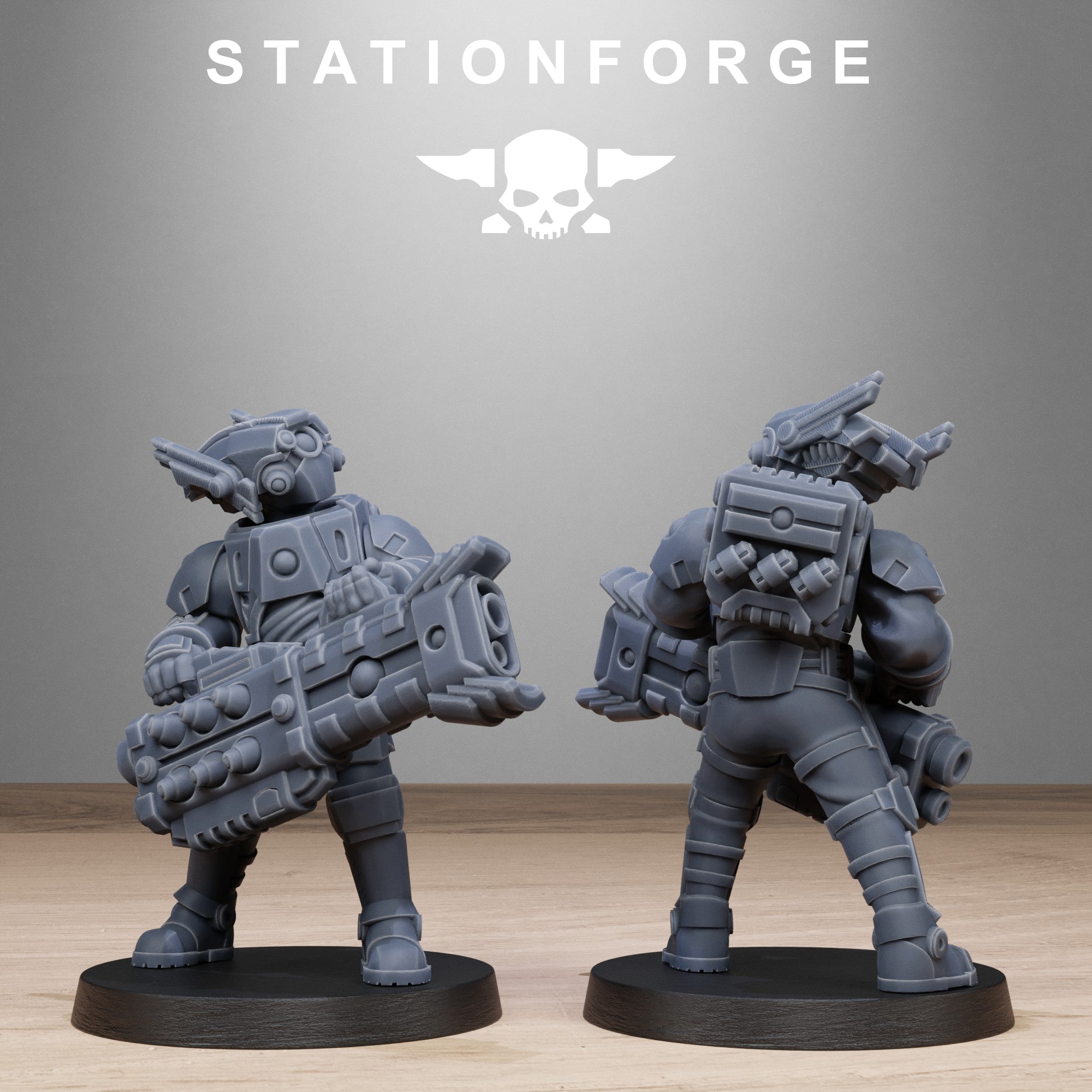 Tarion Heavy Infantry- 10Minis, Designed by StationForge with gratis Basis