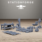Grimguard Medical Bit Kits, Tabletop Miniature Bits, Designed by StationForge