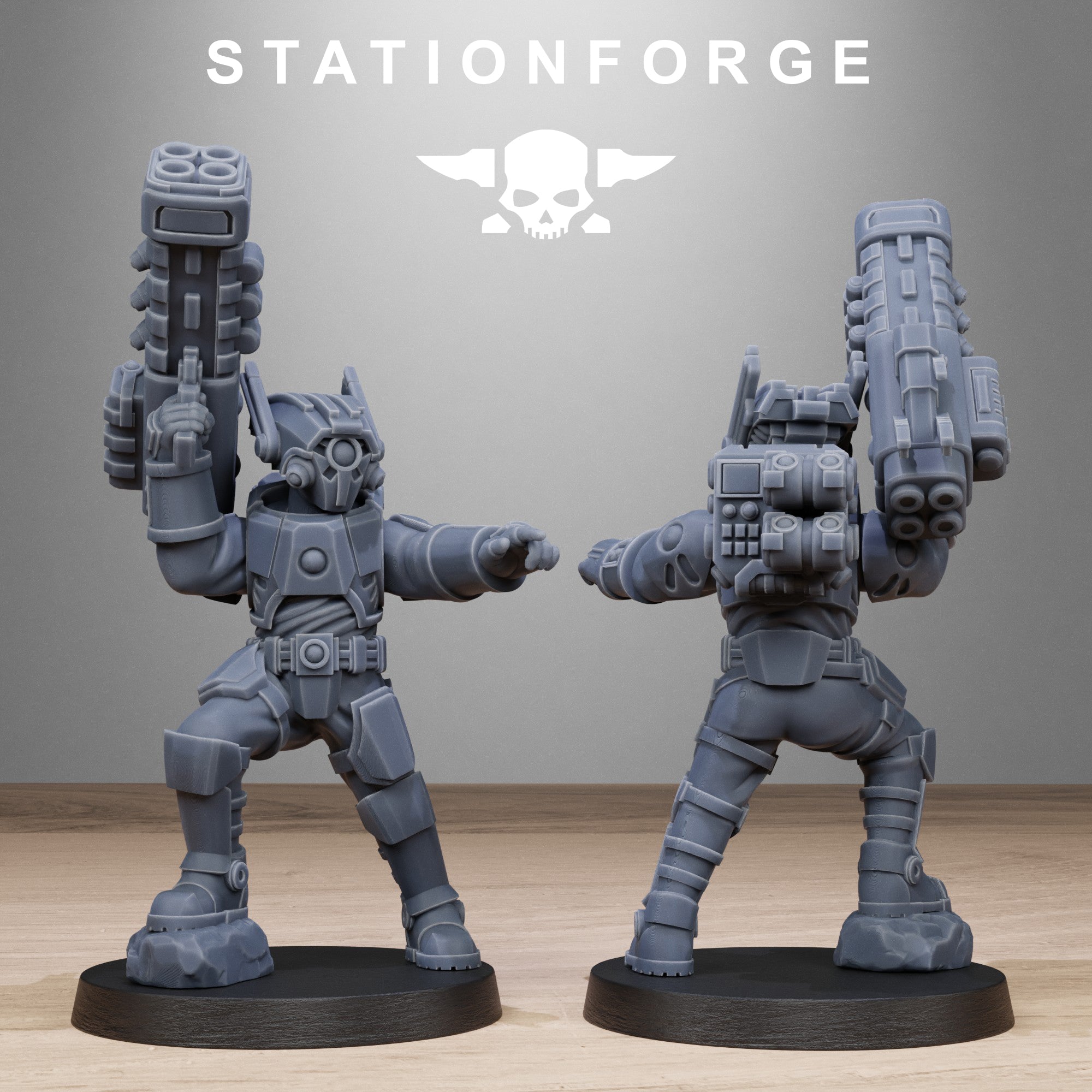 Tarion Heavy Infantry- 10Minis, Designed by StationForge with gratis Basis