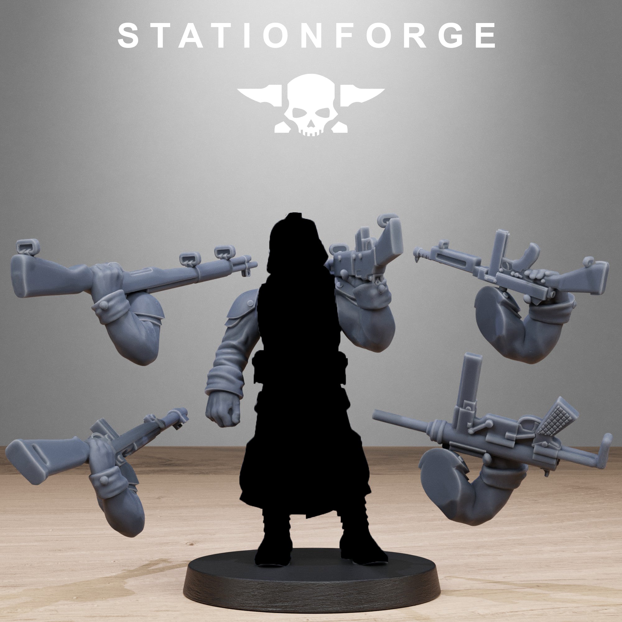 Freeguard American Weapon Pack, Bits/full Set, Designed by StationForge
