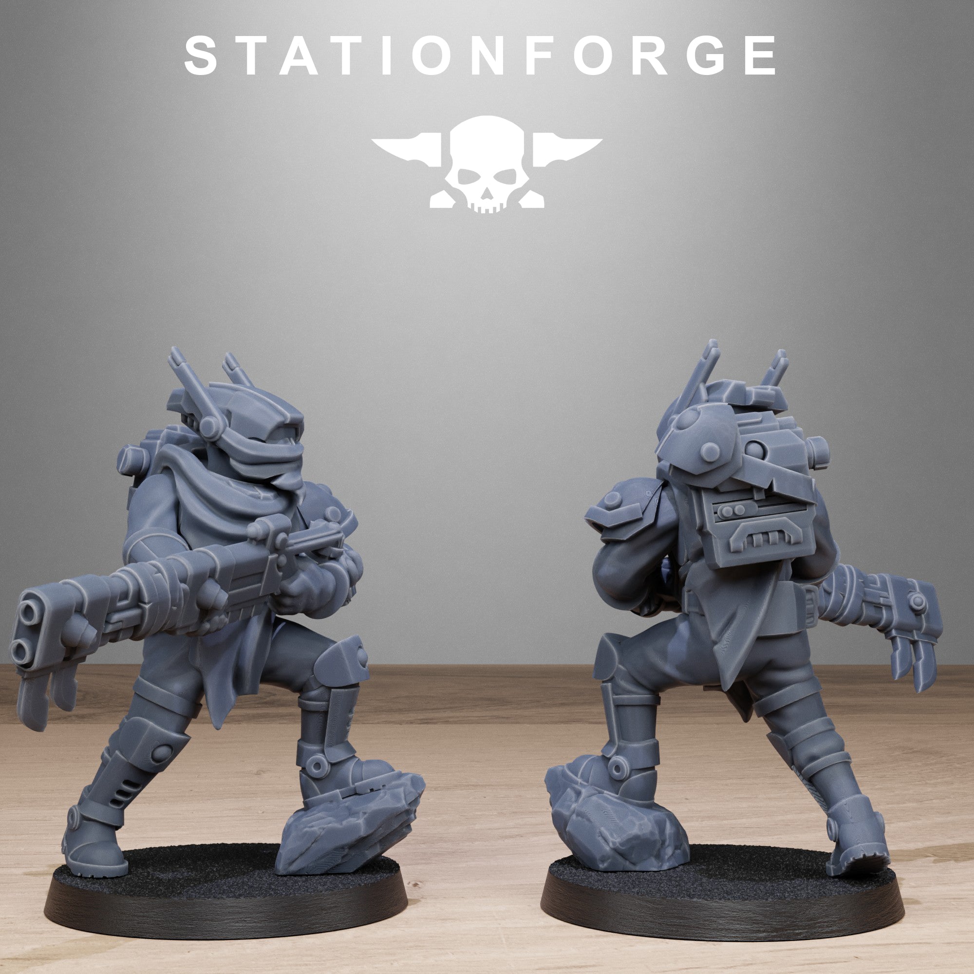 Tarion Hunters- 10Minis, Designed by StationForge with gratis Basis