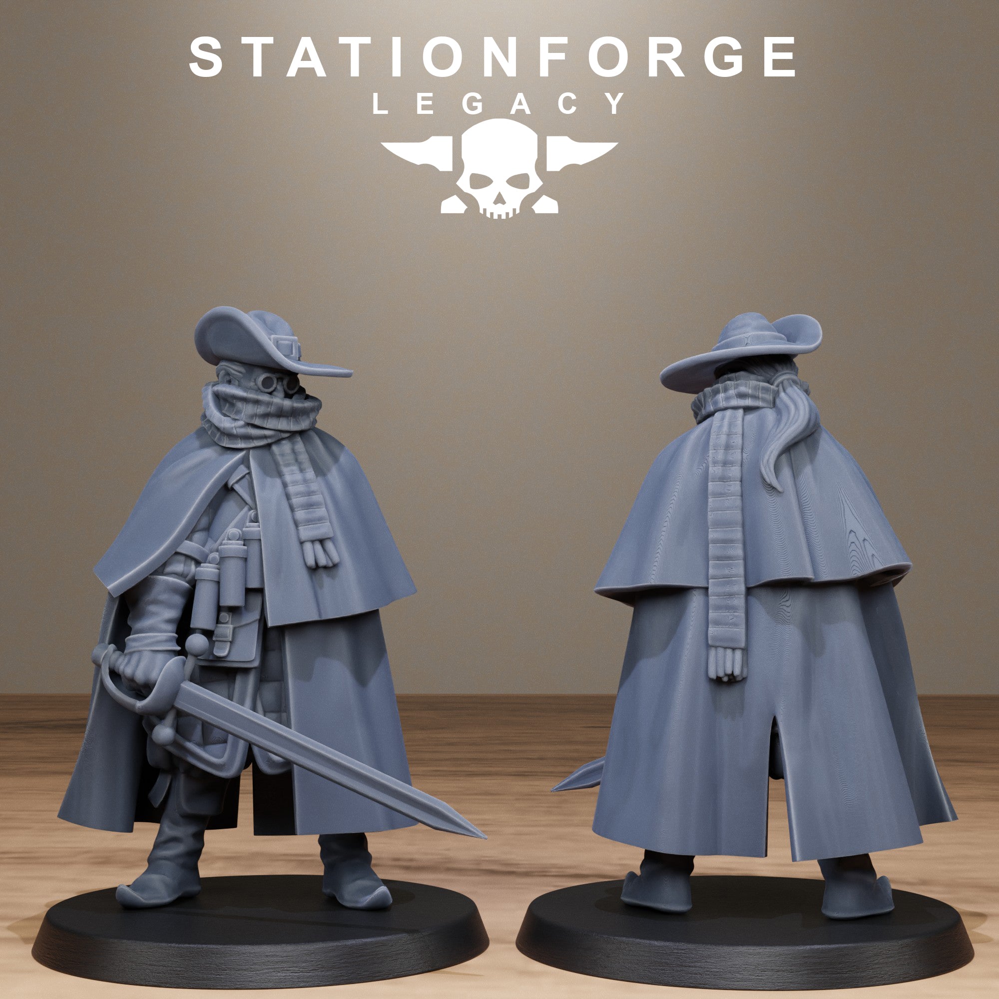 Thorncrest Witch Hunters from StationForgeLegacy/10 Miniatures +Gratis Bases