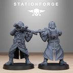 GrimGuard Shovel Trenches- 10Minis, Designed by StationForge with gratis Basis