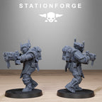 Tarion Hunters- 10Minis, Designed by StationForge with gratis Basis