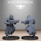 Scavengers Executioners- 10 Tabletop Miniatures, Designed by StationForge with gratis Bases