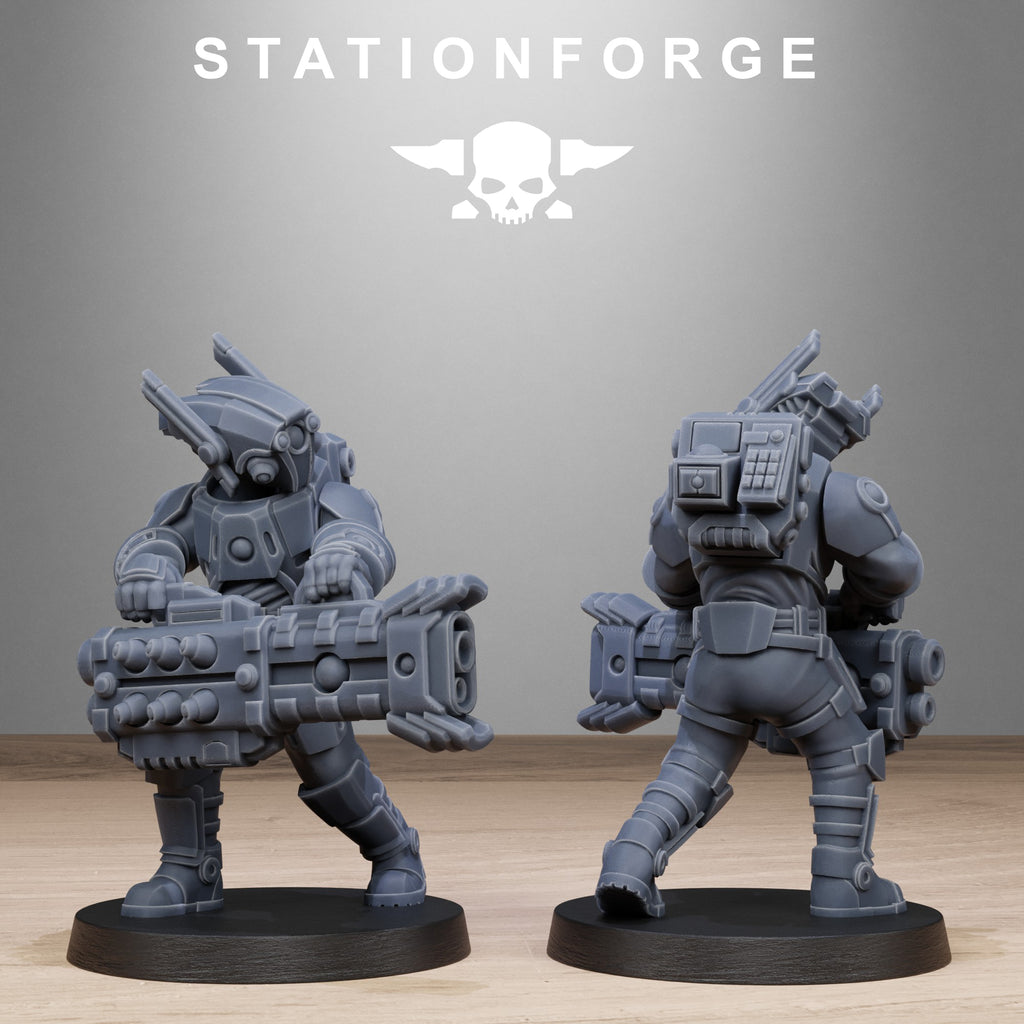 Tarion Heavy Infantry- 10Minis, Designed by StationForge with gratis Basis