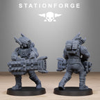 Tarion Heavy Infantry- 10Minis, Designed by StationForge with gratis Basis