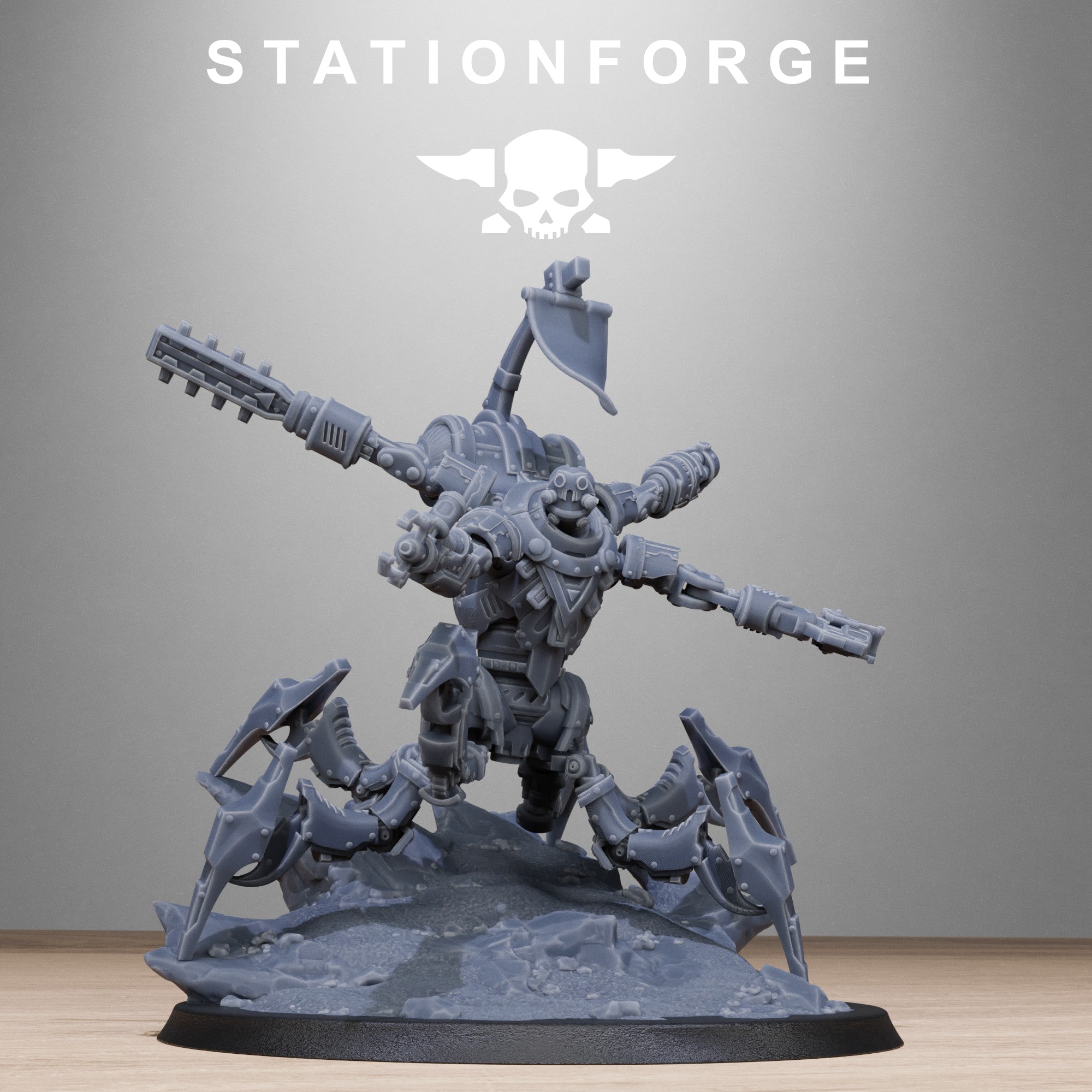 Astronet Executor- Tabletop Miniature, Designed by StationForge with Bases