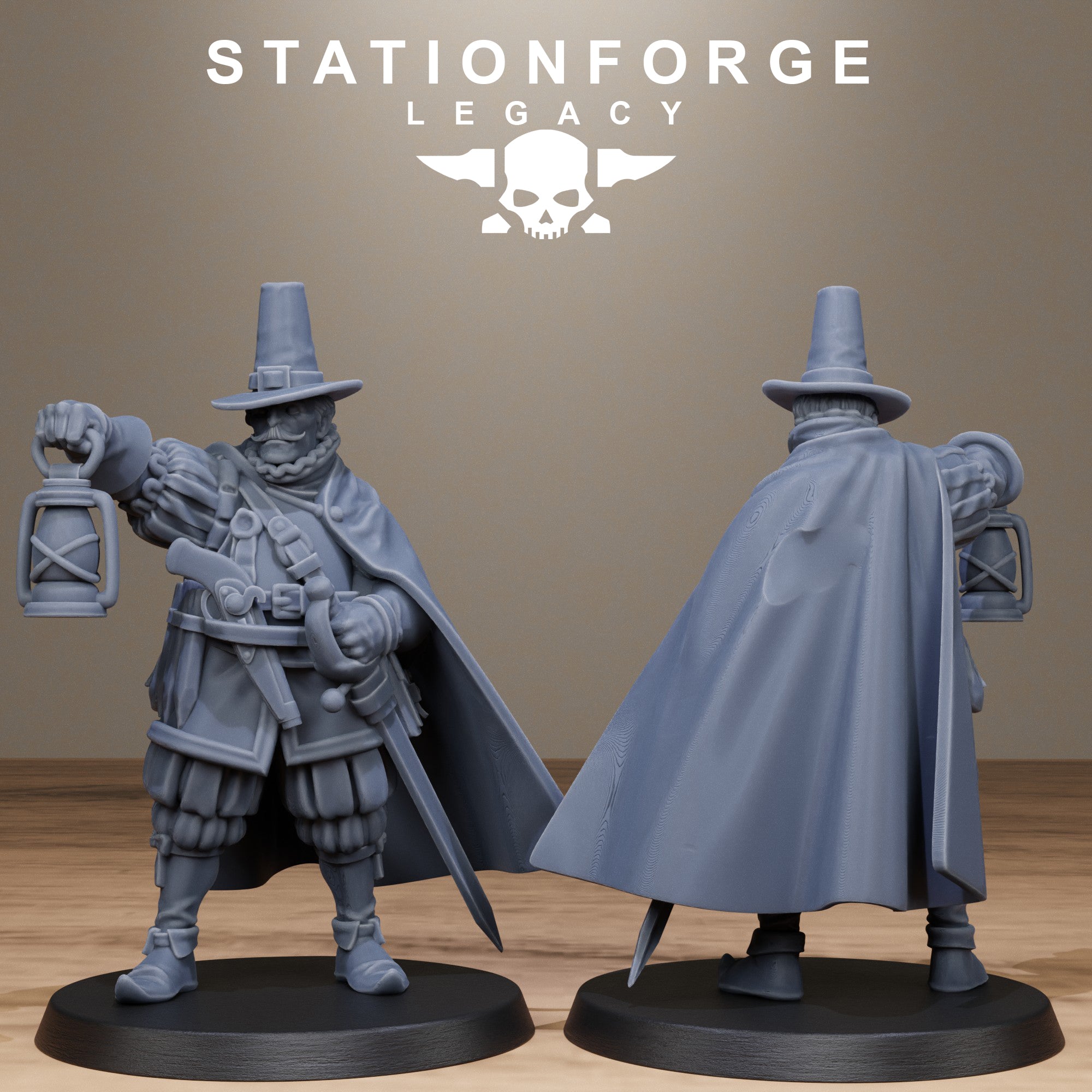 Thorncrest Witch Hunters from StationForgeLegacy/10 Miniatures +Gratis Bases