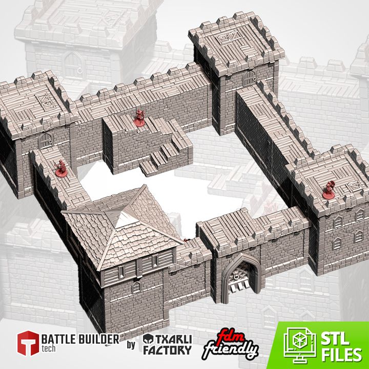 CLASSIC FORTRESS by Txarli Factory, PLA Terrain