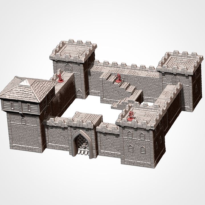 CLASSIC FORTRESS by Txarli Factory, PLA Terrain