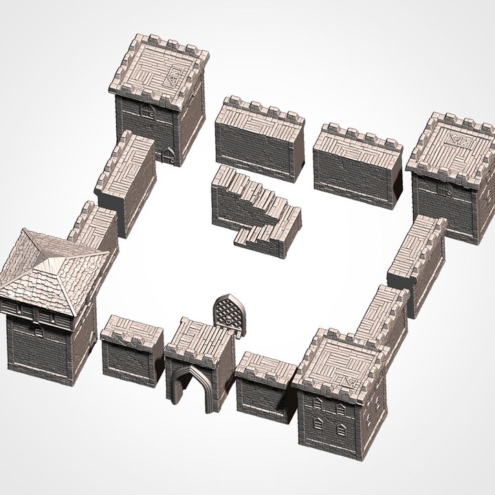CLASSIC FORTRESS by Txarli Factory, PLA Terrain