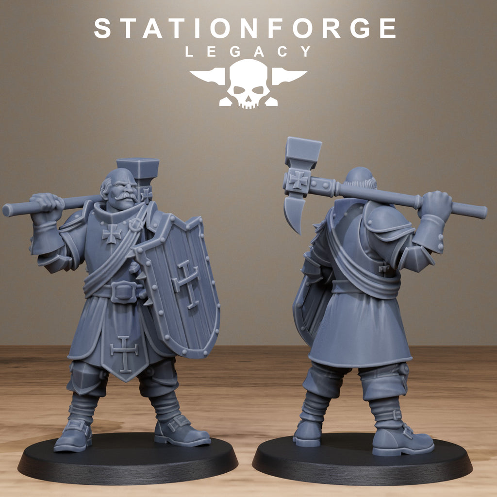 ThornCrest Warband from StationForgeLegacy/10 Miniatures +Gratis Bases