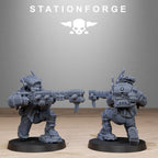 Tarion Hunters- 10Minis, Designed by StationForge with gratis Basis