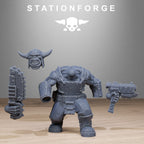 Orkaz Starter Set, Tabletop Miniatures, Designed by StationForge with gratis Bases