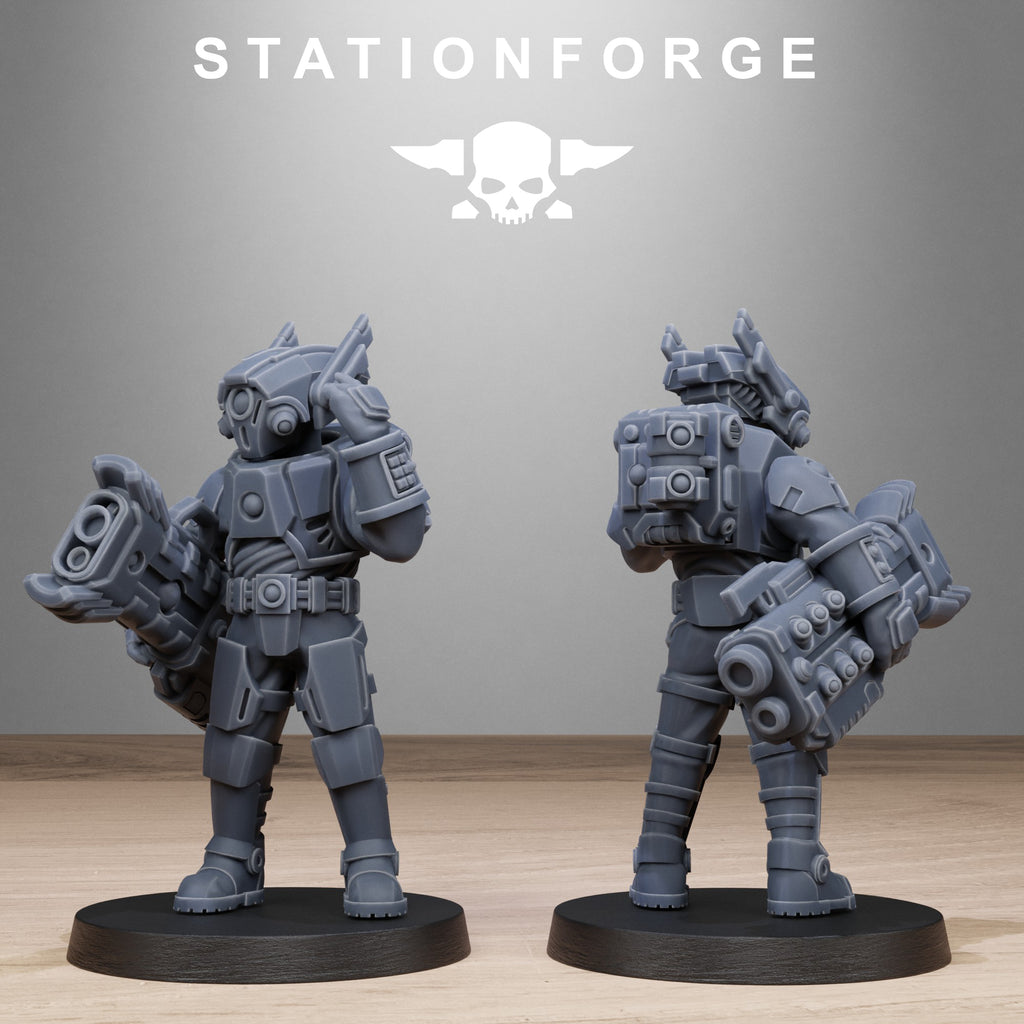 Tarion Heavy Infantry- 10Minis, Designed by StationForge with gratis Basis