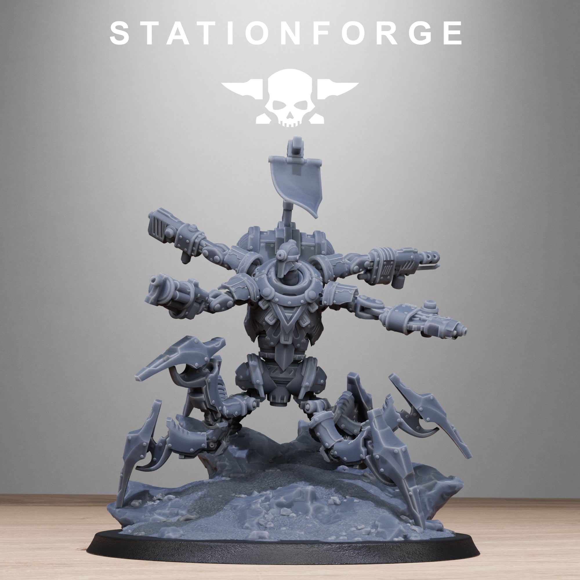 Astronet Executor- Tabletop Miniature, Designed by StationForge with Bases